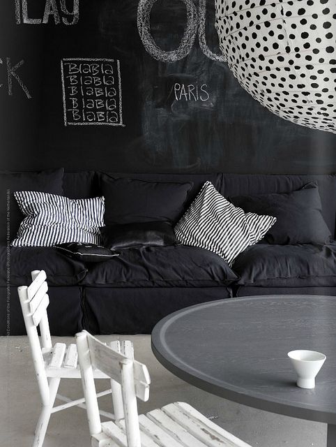 Stylish Dark Living Room Designs