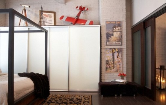 Stylish Dynamic Loft In Modern Style
