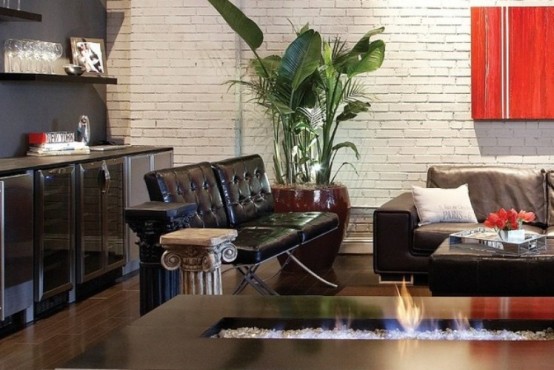 Stylish Dynamic Loft In Modern Style