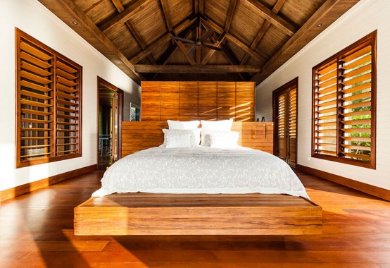 Stylish Fiji Retreat With Lots Of Natural Wood