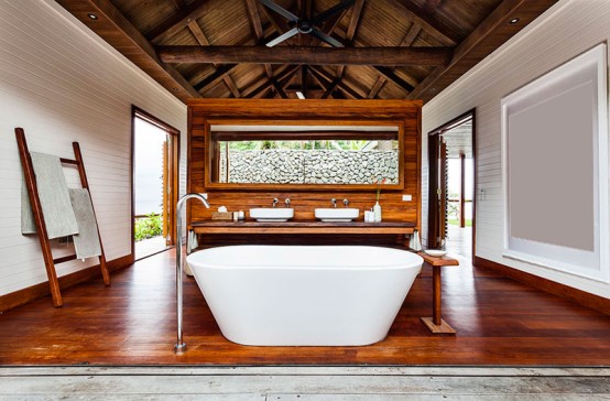 Stylish Fiji Retreat With Lots Of Natural Wood