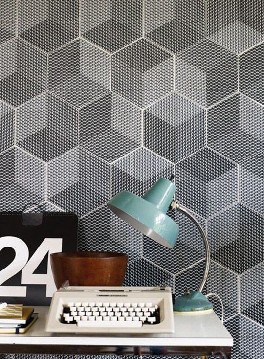 Stylish Geometric Home Office Decor Ideas