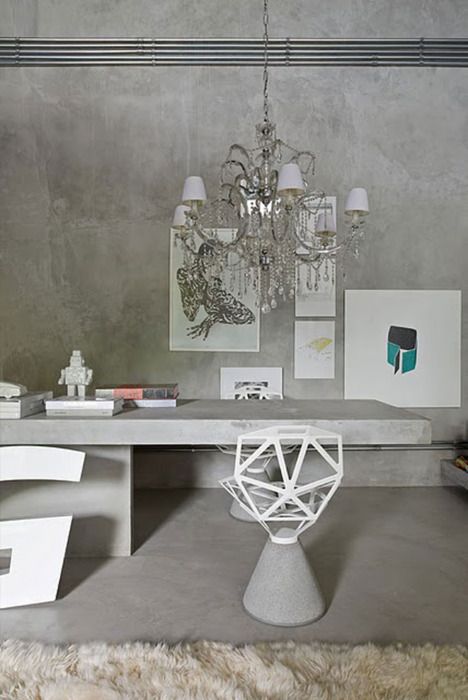 Stylish Geometric Home Office Decor Ideas