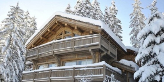 Stylish Hi Tech Ski Chalet In The French Alps