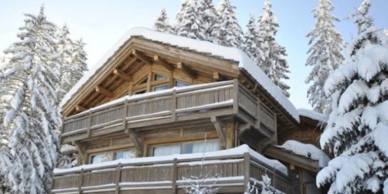 Stylish Hi-Tech Ski Chalet In The French Alps