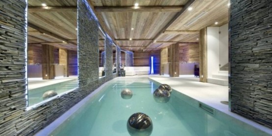 Stylish Hi Tech Ski Chalet In The French Alps