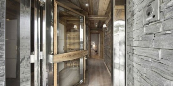 Stylish Hi Tech Ski Chalet In The French Alps