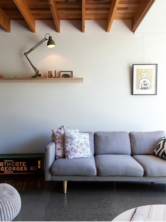 modern hipster living room