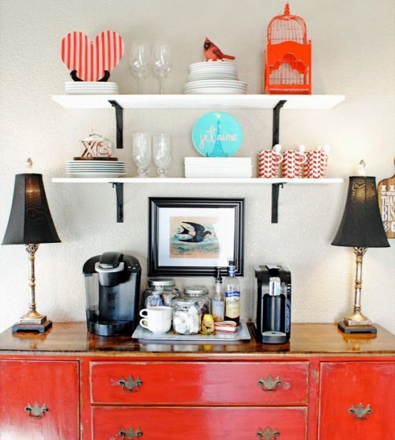 Stylish Home Coffee Stations To Get Inspired