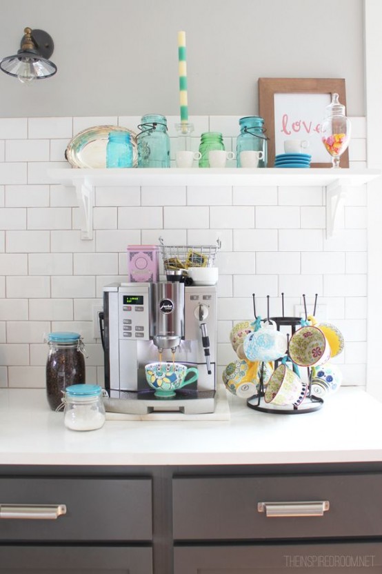 Stylish Home Coffee Stations To Get Inspired