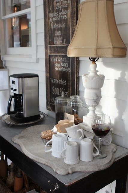 Stylish Home Coffee Stations To Get Inspired