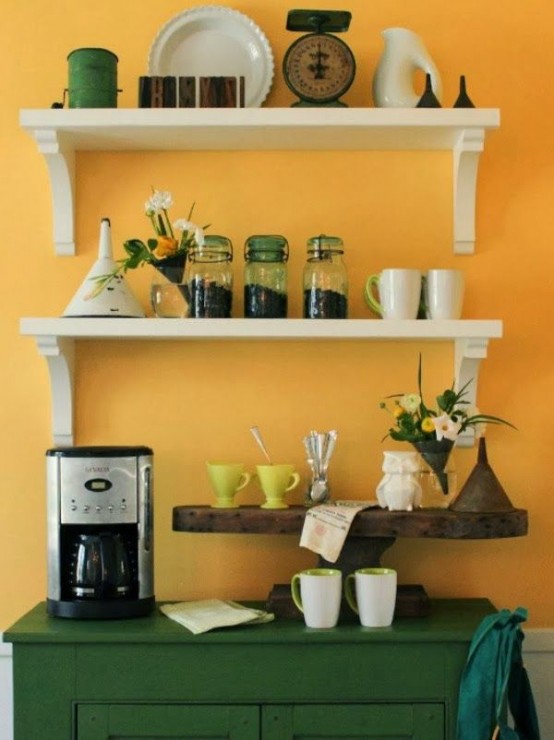 Stylish Home Coffee Stations To Get Inspired