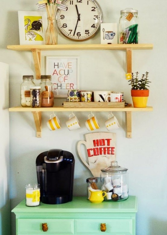 Stylish Home Coffee Stations To Get Inspired
