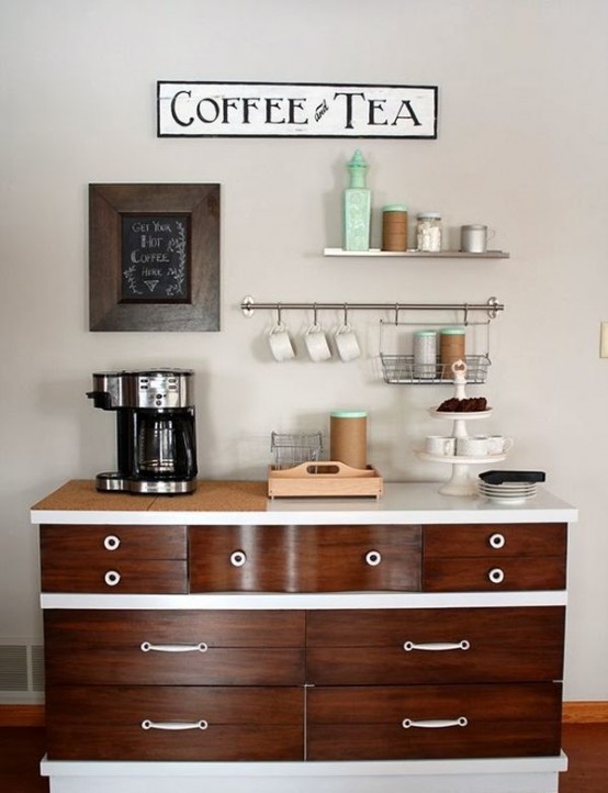 Stylish Home Coffee Stations To Get Inspired