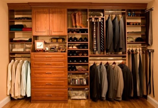 Stylish Masculine Closet Designs