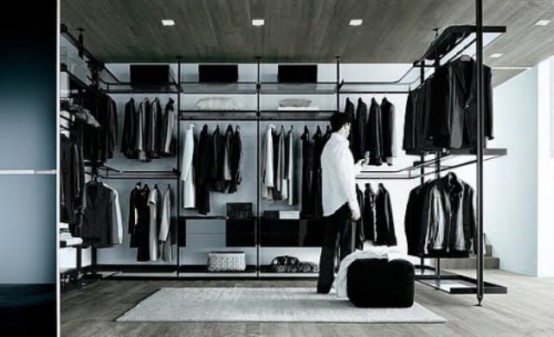 Stylish Masculine Closet Designs