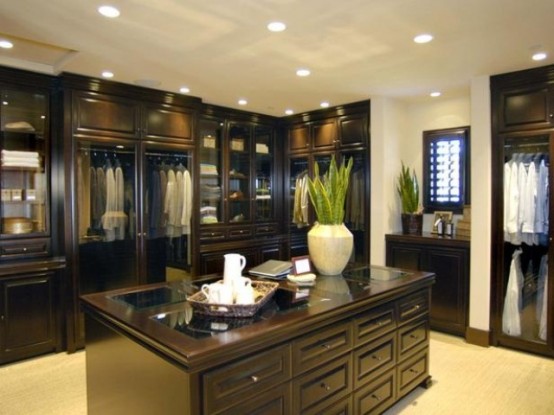 43 Stylish Masculine Closet Designs - DigsDigs