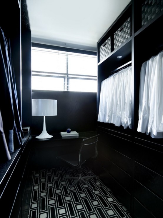 43 Stylish Masculine Closet Designs - DigsDigs
