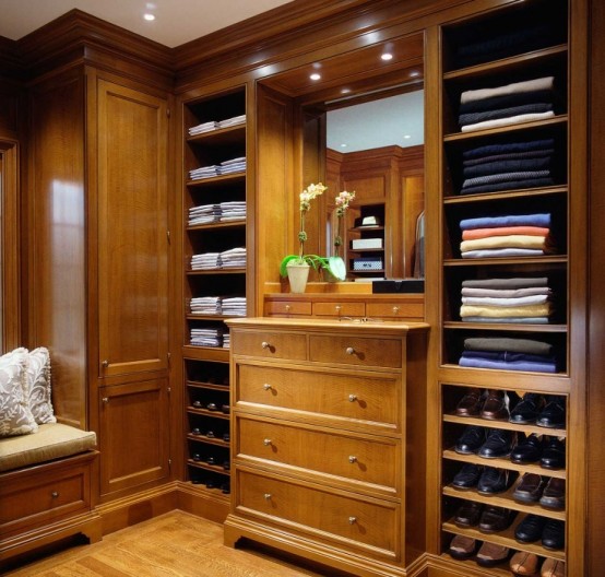 Stylish Masculine Closet Designs