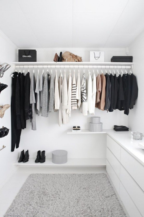 45 Stylish Minimalist Closet Design Ideas Digsdigs