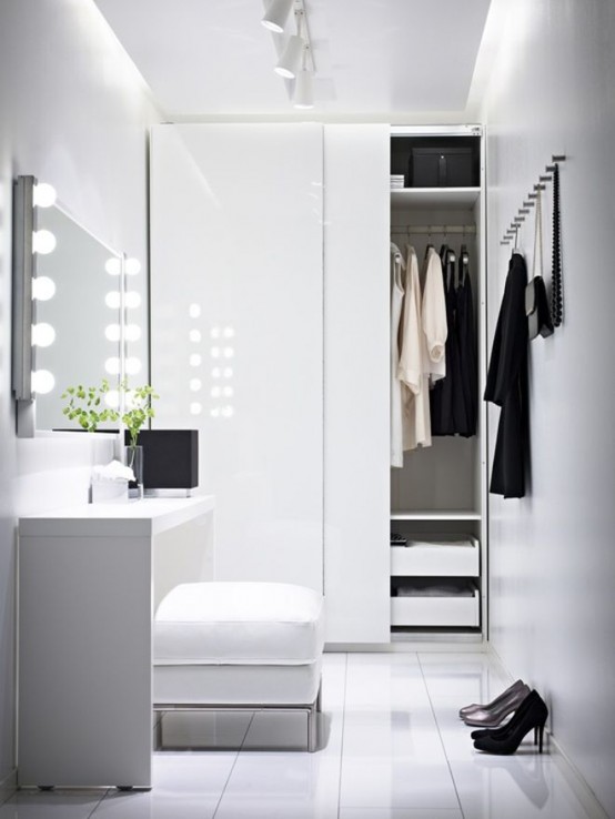 34 Stylish Minimalist Closet Design Ideas - DigsDigs
