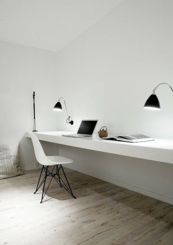 37 Stylish Super Minimalist Home Office Designs DigsDigs 37 Stylish Super Minimalist Home Office Designs DigsDigs
