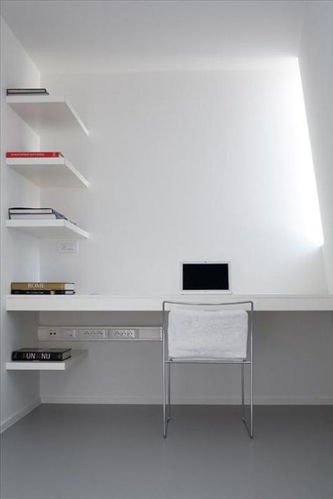 stylish minimalist home office designs 19