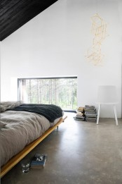 Stylish Minimalist House With Predominant Black In Design