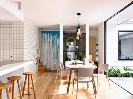 Stylish Modern Sandringham House With Energetic Interiors