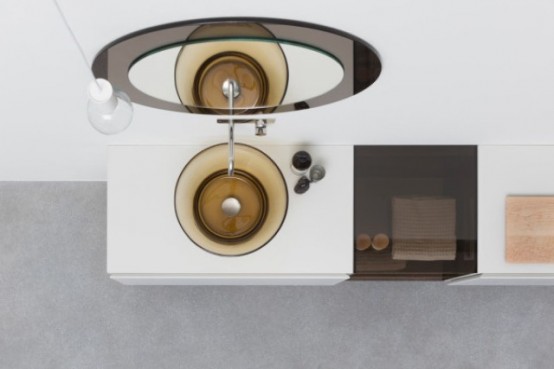 Stylish Modular Esperanto Bathroom Furniture Colleciton