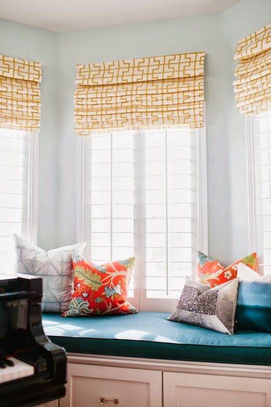 38 Stylish Roman Shades Ideas For Your Home DigsDigs