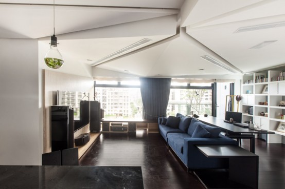 Stylish Taiwan Home With High Level Of Interactivity