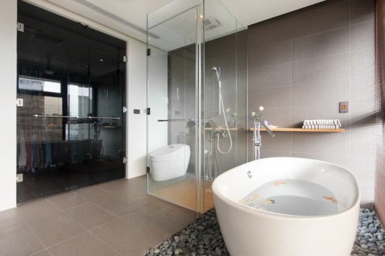 Stylish Taiwan Home With High Level Of Interactivity