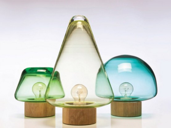 Stylish Transparent Table Lamps