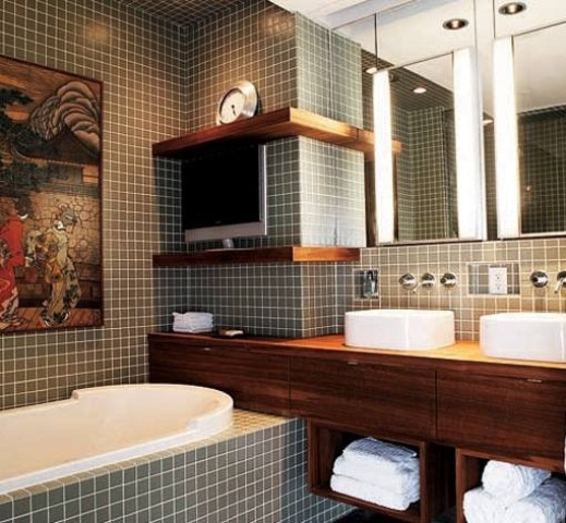 97 stylish truly masculine bathroom décor ideas - digsdigs