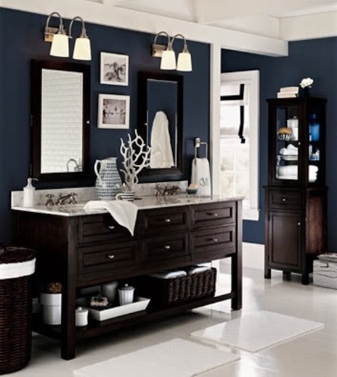 Designer Tips Masculine Bathroom Design