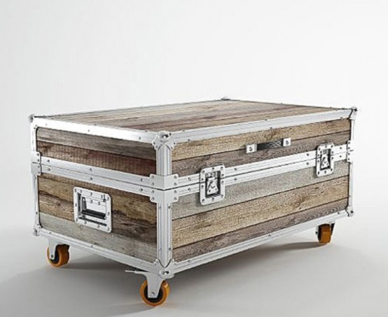 Stylish Vintage Suitcase Like Furniture Collection