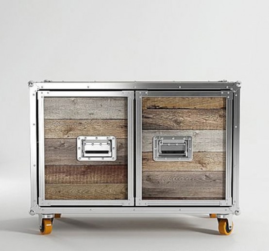 Stylish Vintage Suitcase Like Furniture Collection