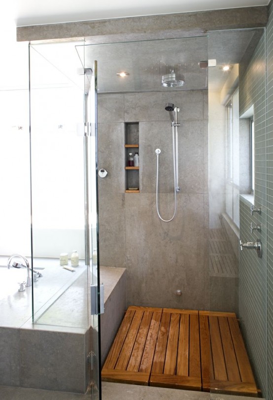 37 Stylish Ways To Use Concrete In Your Bathroom DigsDigs