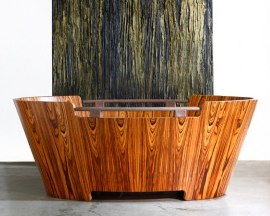 Stylish Wooden Jacuzzi For Two