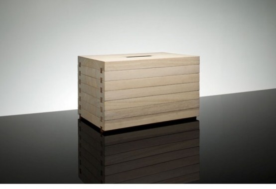 Stylish Wooden Knife Storage Box