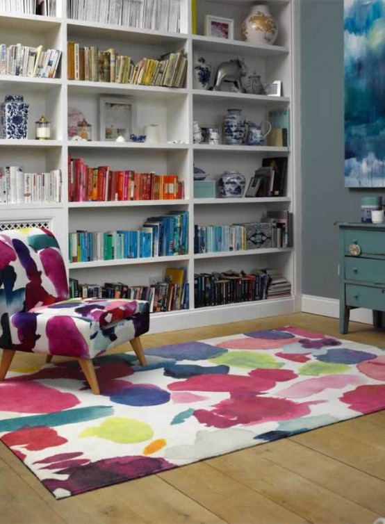 Subtle Watercolor Rugs Collection By Bluebellgrey