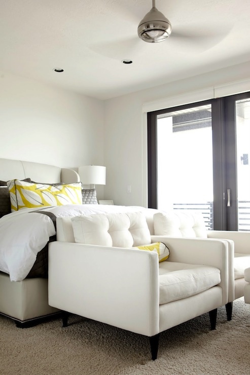 Sunny Yellow Accents In Bedrooms