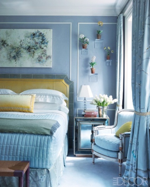 Sunny Yellow Accents In Bedrooms