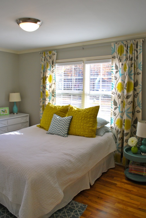 Sunny Yellow Accents In Bedrooms