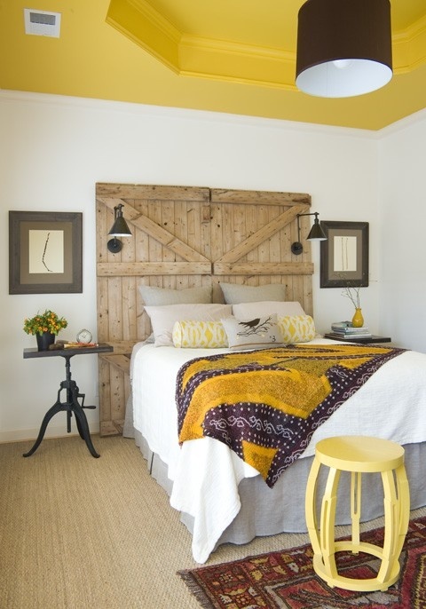 Sunny Yellow Accents In Bedrooms