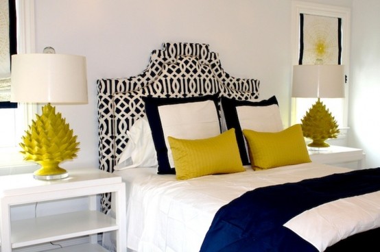 Sunny Yellow Accents In Bedrooms