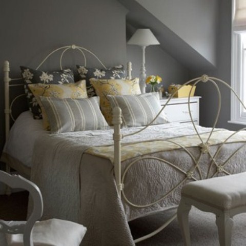 Sunny Yellow Accents In Bedrooms