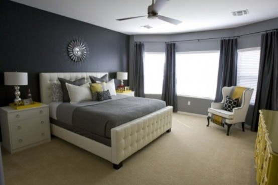 Sunny Yellow Accents In Bedrooms