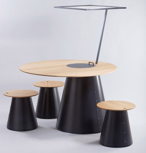 Sunplace Barbeque Grill For Cooking With Sun Rays